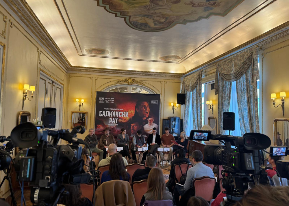 Balkanski rat, film, reditelj, premijera, Sava centar, Petar Božović, Rade Šerbedžija, Bojana Peković, movie, 2025, first media group